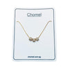 Cubic Zirconi Pendant Necklace.
