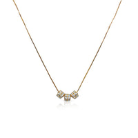 Cubic Zirconi Pendant Necklace.