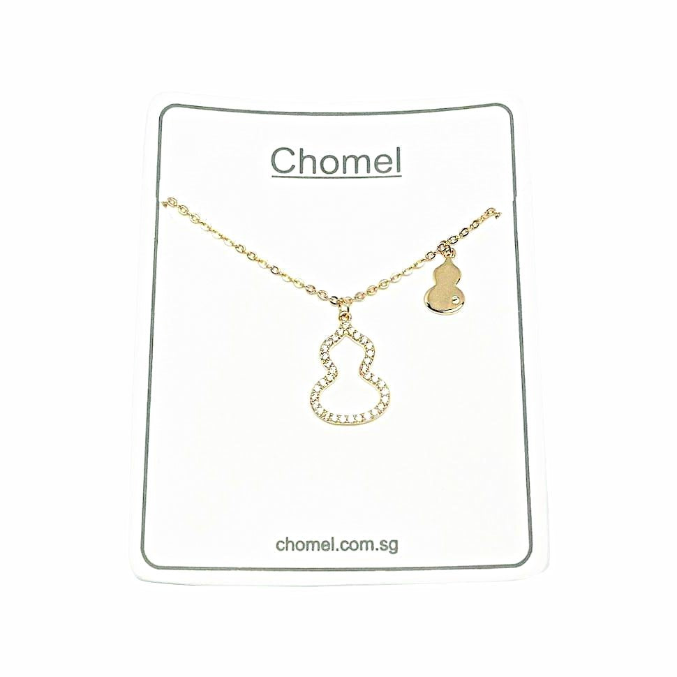 Gourd-Hulu Cubic Zirconia Necklace.