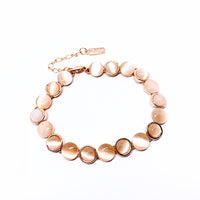 Simulated Moonstone Bracelet.