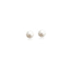 8mm-9mm Button Freshwater Pearl Earrings.