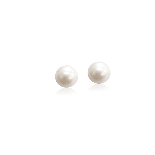 11-12mm Freshwater Pearl Stud Earrings.