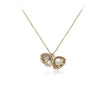 Shell Cubic Zirconia Necklace.