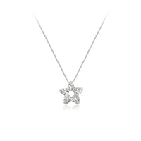 Star Cubic Zirconia Necklace.