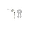 Dream Catcher Cubic Zirconia  Earrings.