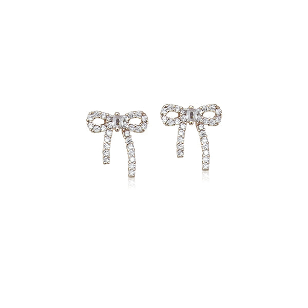 Cubic Zirconia Stud Earrings.