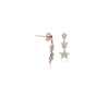 Star Cubic Zirconia Stud Earrings.