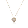 Maple Leaf Cubic Zirconia Necklace.